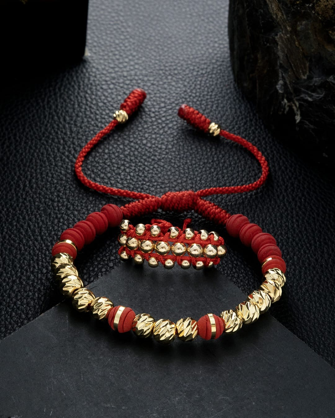 Combo Manilla+anillo tejido