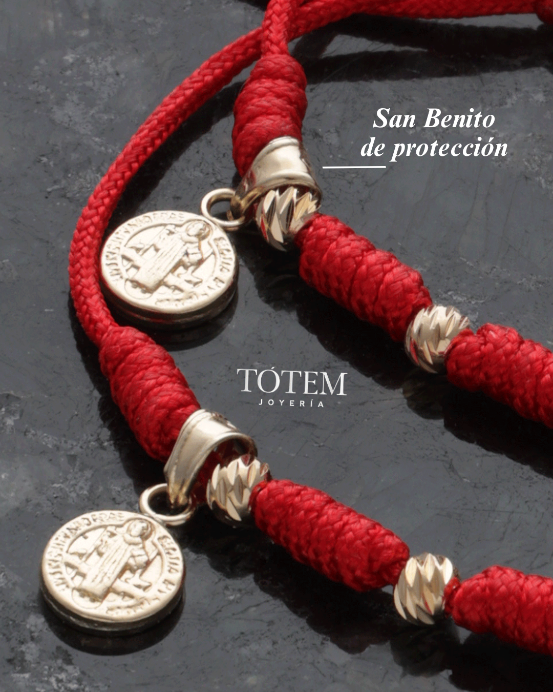 2 Manillas 7 nudos de Protección San Benito
