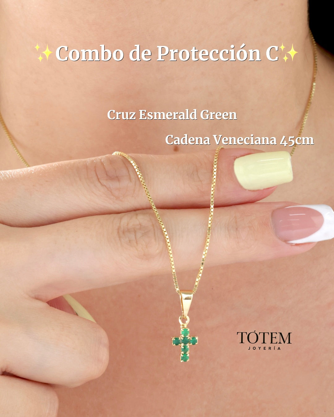 Combo Cadena + dije de protección