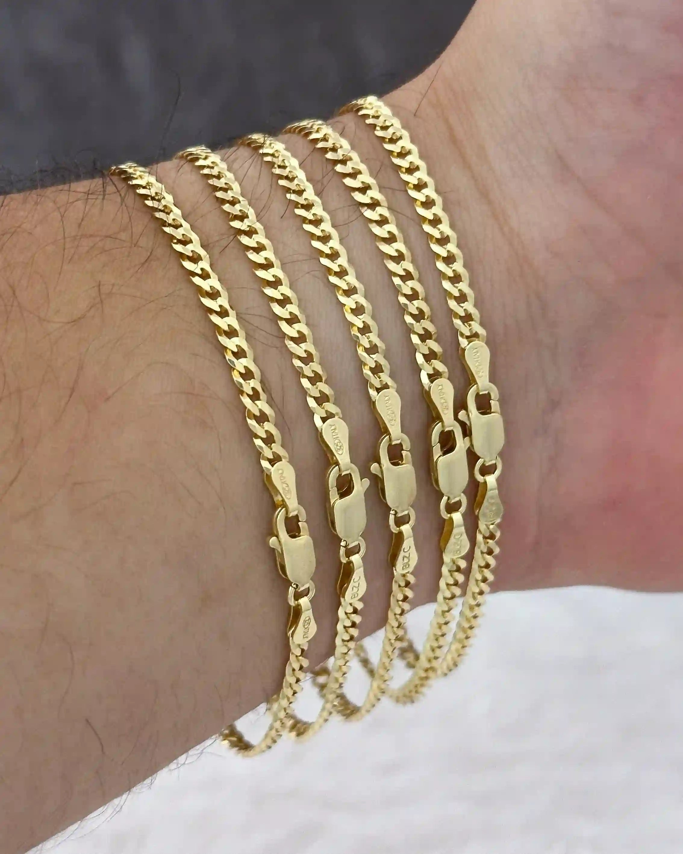 Pulsera Cuban Link IT 3,1 mm 19 Cms