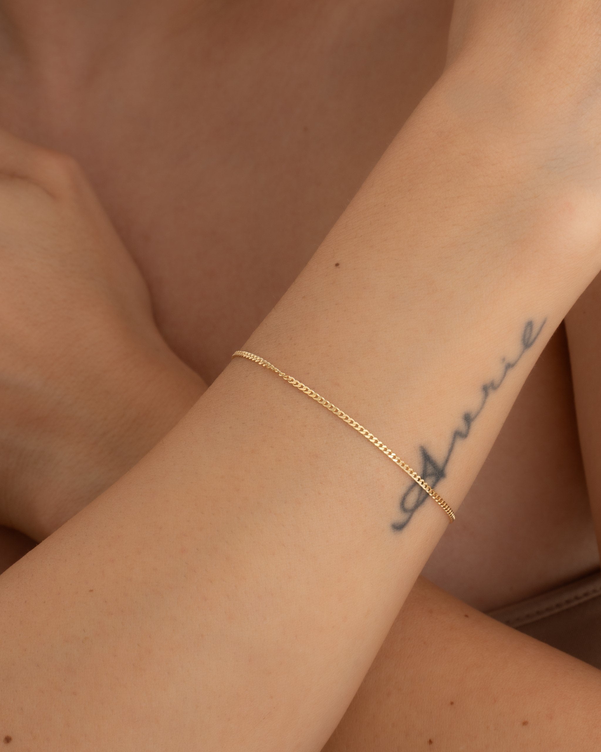 Pulsera Cubanita IT 1.5 mm 16 Cms