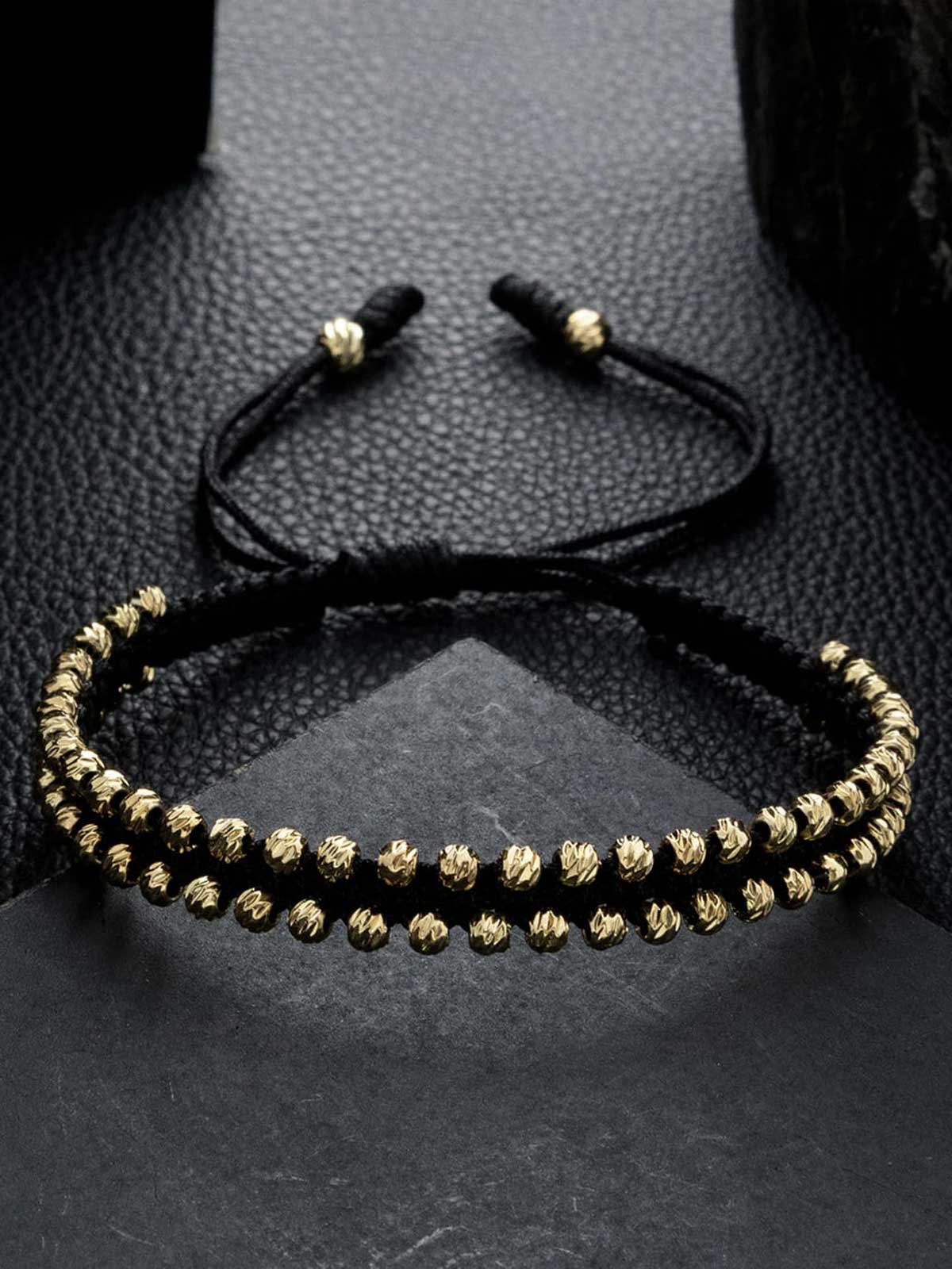 Manilla doble carril 3mm diamantada