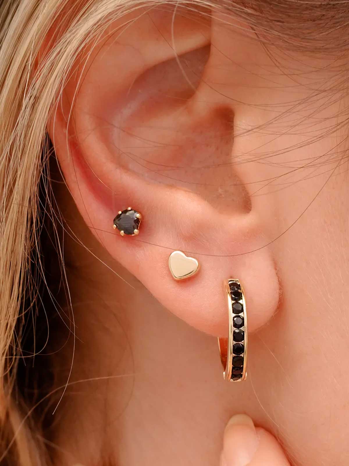Arete Topo Circonia Corazón