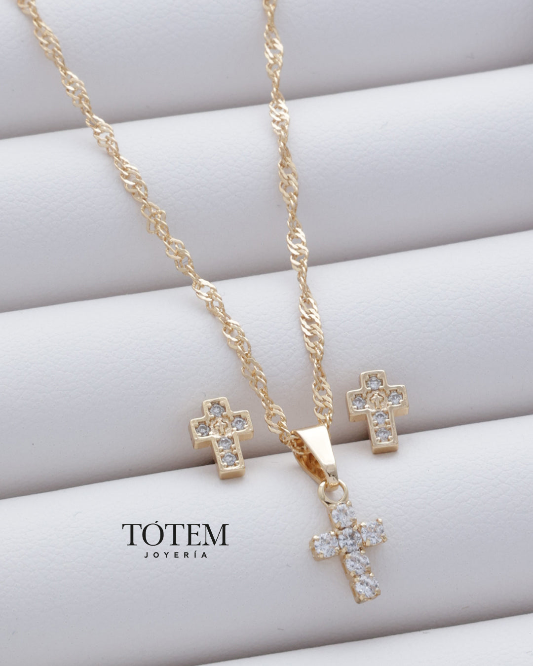 Combo Cruz cristal