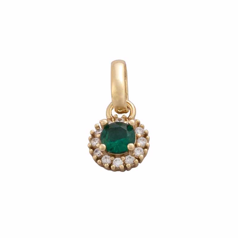 Dije Royal Green 8 mm