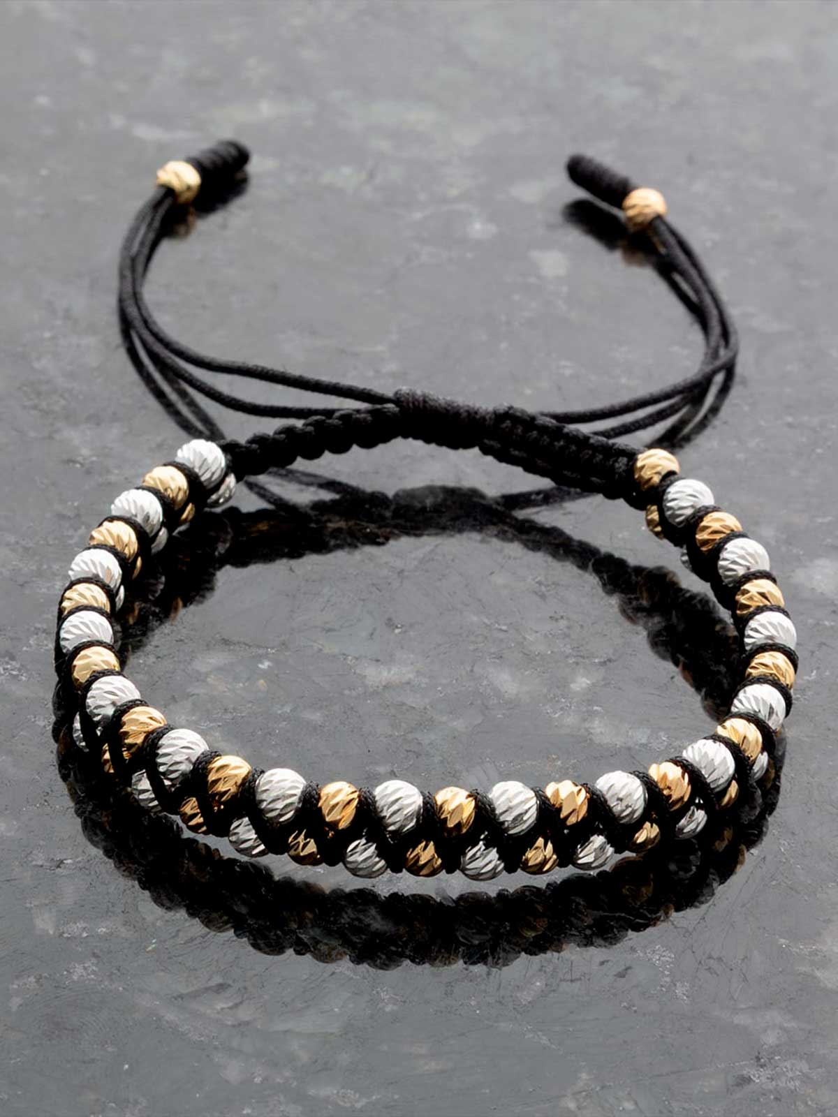 Manilla Zigzag 4mm diamantada
